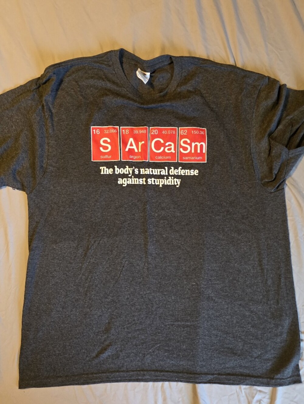 Funny SARCASM Graphic Tee